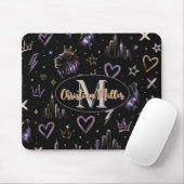 Aangepaste Urbane Graffiti Kosmische Doodle  Muismat (Met muis)