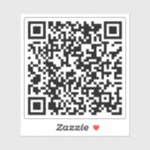 Aangepaste URL-vierkant Sticker voor aangepaste QR (Vel)