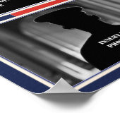 Aangepaste USMC Stars Photo Collage Poster (Hoek)