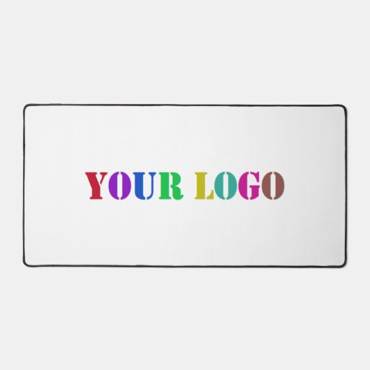 Aangepaste uw bedrijf Logo Business Desk Mat (Voorkant)