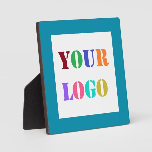 Aangepaste uw bedrijf Logo Business Plaque Fotoplaat (Voorkant)