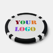 Aangepaste uw bedrijf Logo Business Poker Chips (Enkel)