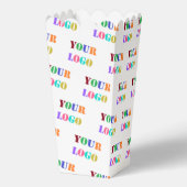 Aangepaste uw bedrijf Logo Business Popcorn Box Bedankdoosjes (Achterkant)