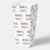 Aangepaste uw bedrijf Logo Business Popcorn Box Bedankdoosjes (Voorkant)