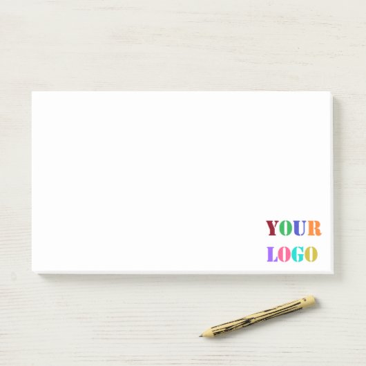 Aangepaste uw bedrijf Logo Business Sticky Notes (Op bureau)