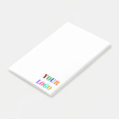 Aangepaste uw bedrijf Logo Business Sticky Notes (Schuin)