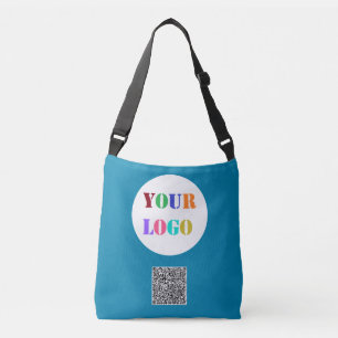 Aangepaste uw bedrijf Logo en QR-code gepersonalis Crossbody Tas
