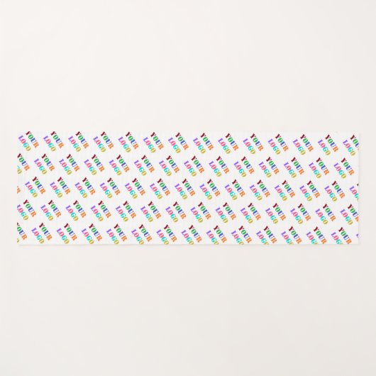 Aangepaste Uw Bedrijf Logo Gepersonaliseerde Yogam Yogamat (Voorkant (horizontaal))