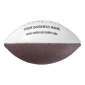 Aangepaste uw bedrijf Logo Naam Website Football (Gedraaid 90)