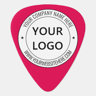 Aangepaste uw bedrijf Logo naam website gitaar pic Gitaar Plectrum