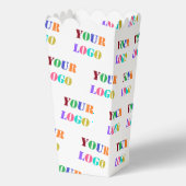 Aangepaste uw bedrijf Logo Popcorn Box Bedankdoosjes (Achterkant)