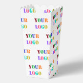 Aangepaste uw bedrijf Logo Popcorn Box Bedankdoosjes (Voorkant)