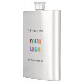 Aangepaste uw bedrijf Logo Tekst Business Gift Fla Flacon (Links)