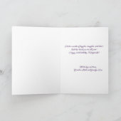 Aangepaste Uw Eigen Foto Meisje's 3e Verjaardag Ka Kaart (Binnen)