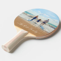 Aangepaste uw familie foto Ping Pong Paddles Gift