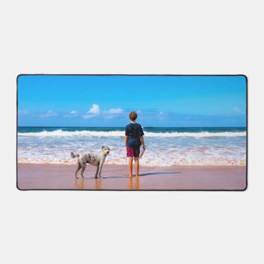 Aangepaste uw favoriete foto gepersonaliseerd bureaumat (Voorkant)