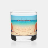 Aangepaste uw favoriete foto gepersonaliseerd whisky glas (Rechts)