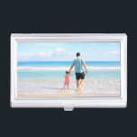 Aangepaste uw favoriete foto visitekaartje cadeau visitekaarthouder<br><div class="desc">Aangepaste foto visitekaartjes - Uw eigen ontwerp - Speciaal - Gepersonaliseerde familie / vrienden of persoonlijke cadeau - Voeg uw foto / of tekst - Formaat wijzigen en verplaatsen of verwijderen en toevoegen van onderdelen / afbeelding met aanpassingstool! U kunt dit ontwerp overbrengen naar meer dan 1000 Zazzle producten. Veel...</div>