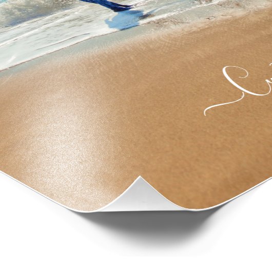 Aangepaste uw favoriete fotoprint met tekst foto afdruk (Hoek)