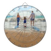 Aangepaste uw foto Dart Board gepersonaliseerd Dartbord (Voorkant)