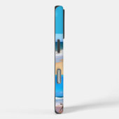 Aangepaste Uw Foto en Tekst Collage iPhone Case (Achterkant / Rechts)