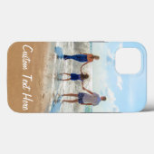 Aangepaste uw foto en tekst iPhone Case Gift (Achterkant (horizontaal))