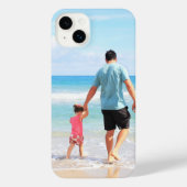 Aangepaste uw foto iPhone Case gepersonaliseerde c iPhone Hoesje (Achterkant)