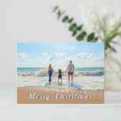 Aangepaste Uw Foto Kerst Kaart (Staand voorkant)