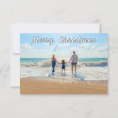 Aangepaste Uw Foto Kerst Kaart (Achterkant)