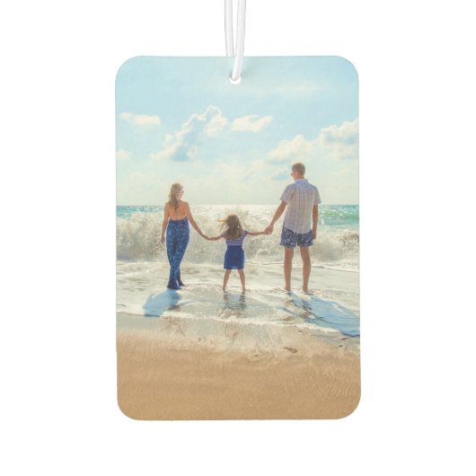 Aangepaste uw foto luchtverfrisser gepersonaliseer (Achterkant)