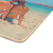 Aangepaste uw foto snijplank gepersonaliseerd (Hoek)