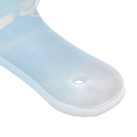 Aangepaste uw foto snijplank met tekst (Hoek)