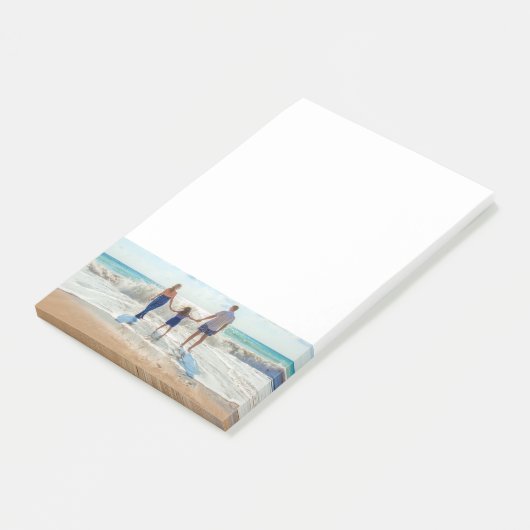 Aangepaste uw foto Sticky Notes gepersonaliseerd (Schuin)
