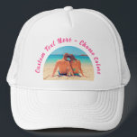Aangepaste uw foto trucker hoed cadeau met tekst trucker pet<br><div class="desc">Kies Kleuren en Lettertype - Aangepaste Foto en Tekst Pet - Uw Eigen Ontwerp - Speciaal - Gepersonaliseerde Familie / Vrienden of Persoonlijke Trucker Hoeden / Petten Cadeau - Voeg Jouw tekst en Foto toe - Vergroot en verplaats of verwijder en voeg elementen / afbeelding toe met het gereedschap Aanpassing....</div>