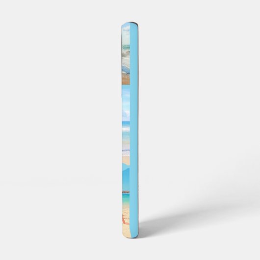 Aangepaste uw fotocollage en tekst gepersonaliseer samsung galaxy hoesje (Linkerkant)