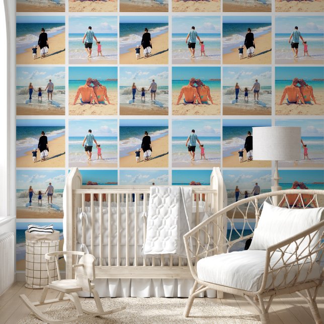 Aangepaste uw fotocollage gepersonaliseerde foto's behang (Kinderen)