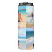 Aangepaste uw fotocollage thermische droogtrommel thermosbeker (Achterkant)