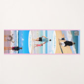 Aangepaste uw Fotocollage Yoga Mat met Tekstnaam (Voorkant (horizontaal))