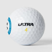 Aangepaste uw Logo en tekst golfballen Kies kleure (Logo)