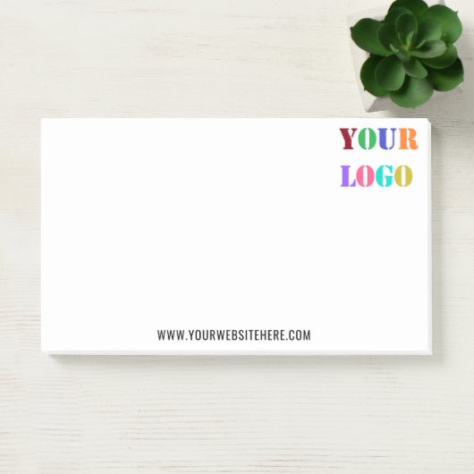 Aangepaste uw Logo en tekst promotiebedrijven Post-it® Notes (Kantoor)