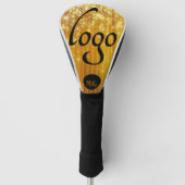 Aangepaste Uw Logo, Monogrammed Golfhoofd Hoesje Golfheadcover (Voorkant)