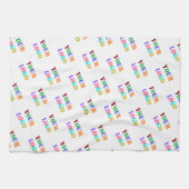 Aangepaste uw Logo of foto bedrijf keukenhanddoek (Horizontaal)