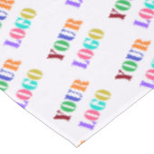 Aangepaste Uw Logo of Foto Tafelkleed Sjabloon (Gekanteld)