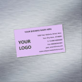Aangepaste Uw Logo Tekstinfo Magnetisch Visitekaar Magnetisch Visitekaartje (Voorbeeld)