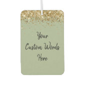 Aangepaste uw offerte hier gepersonaliseerde Sage  Luchtverfrisser (Voorkant)