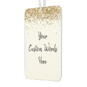 Aangepaste uw offerte hier gepersonaliseerde wit g luchtverfrisser (Links)