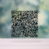 Aangepaste uw QR-code Scan gepersonaliseerd acryl Acryl Bord (Neutraal)