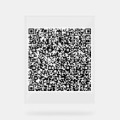 Aangepaste uw QR-code Scan gepersonaliseerd acryl  Bord (Voorkant)