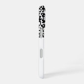 Aangepaste Uw QR-code Scan iPhone Case Kies Kleur 16 Hoesje (Rechterkant)