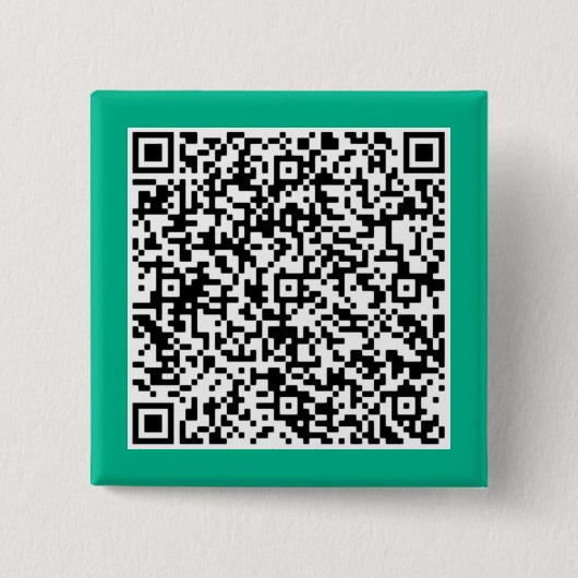 Aangepaste uw QR-code scaninfo Button (Voorkant)